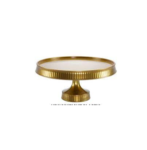 ชุดชั้นวางเค้กขนมอบคัพเค้กทรงกลมสีทองแท่นวางสำหรับวางในร่มกลางแจ้ง - Product Image 5