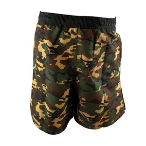 <b>Men</b> High Quality Lightweight Breathable Spandex/Polyester MMA Training <b>Shorts</b> Custom Logo Printed Boxing and Martial Arts Wear - Product Image 3