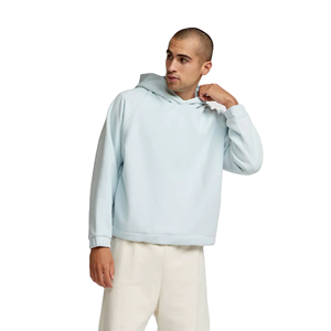 Unisex Oversize <b>Pullover</b> Hoodie 100% Cotton Discharge Printed Waterproof Winter Fleece Jacket - Product Image 1