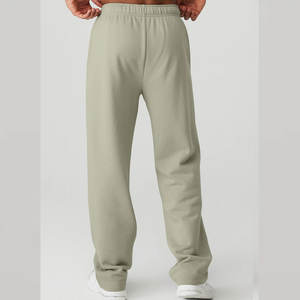 Vente en gros bas OEM couleur 360g pantalon de jogging doublé en polaire pour homme pantalon de grande taille pour homme - Product Image 3