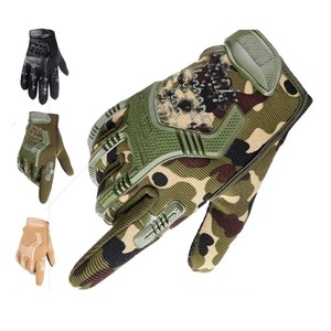 2024 meilleure vente hommes plein doigt Camouflage Paintball gants protection vélo équipement pour la chasse et la pêche - Product Image 1