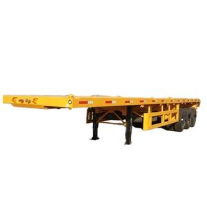 Semirremolque de Plataforma Plana de Acero Usado de 3, 4 y 5 Ejes, 12.5m, para Contenedores de 20 y 40 Pies, <5000kg - Product Image 4