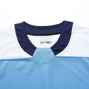 Camisetas de hockey sobre hielo al por mayor, UNIFORMES DE EQUIPO a granel, camisetas transpirables de secado rápido de poliéster, ropa deportiva en blanco por sublimación, fábrica OEM - Product Image 6