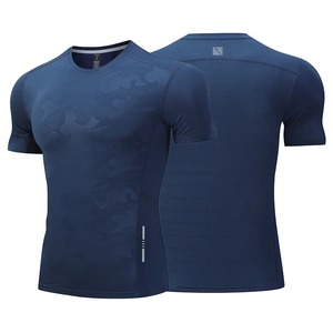 ใหม่100% ชุดวิ่งออกกำลังกายผ้าฝ้ายออร์แกนิกสำหรับผู้ชายเสื้อออกกำลังกายรัดรูปเข้ารูปพิมพ์ลาย3D พรีเมี่ยมมีสไตล์ฤดูร้อนน้ำหนักเบา - Product Image 3