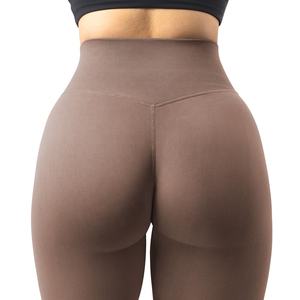 Côtelé 2 pièces femmes sport soutien-gorge sans couture Yoga ensemble Gym Fitness Yoga porter course bout à bout coton respirant Leggings ensemble d'entraînement - Product Image 3
