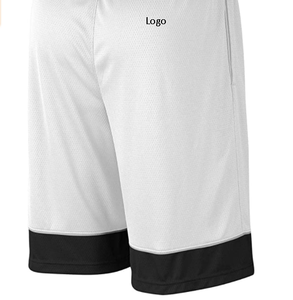 Pantalones cortos de baloncesto para hombre, 11 pulgadas, holgados, cintura elástica, con cordón interno bordado - Product Image 6