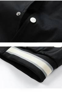 Veste universitaire personnalisée en gros Veste de baseball universitaire Letterman de style américain Service OEM personnalisé - Product Image 4