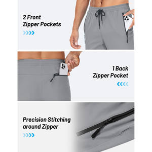 Pantalons pour hommes de haute qualité, impression de logo personnalisée, poche tricotée, pantalons décontractés pour hommes, joggings confortables, taille élastique, pantalons de survêtement - Product Image 5