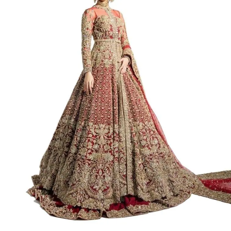 The All New Designer Heavy Work Lehenga for Women Wedding Dress Bridal Gown 2024 Wedding Dress for Bride 2022