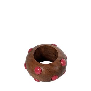 Wholesale <b>Table</b> Luxurious Design <b>Round</b> Napkin Ring Holder Decorative Designer Napkin Holders Custom <b>Round</b> Napkin Ring - Product Image 6