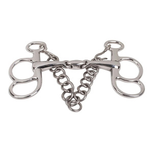 Bocado de Caballo Tipo Mariposa de Acero Inoxidable de Alta Resistencia con Acabado Pulido para Uso Profesional en Equipos de Equitación - Product Image 2