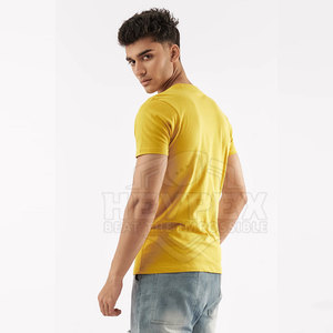 T-shirt pour hommes de haute qualité T-shirt le plus vendu pour les hommes T-shirt pour hommes de couleur unie à vendre pour adultes - Product Image 3