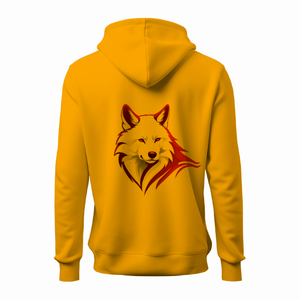 เสื้อกันหนาวมีฮู้ดสำหรับผู้ชายทรงลำลองผ้าคอตตอนโพลีเอสเตอร์เข้ารูปปกติ - Product Image 6