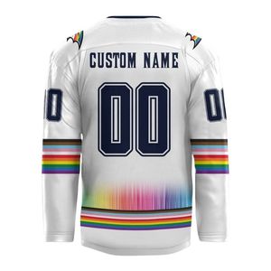 Camisetas de Hockey sobre Hielo Sublimadas con Logotipo de Equipo Personalizado, Camisetas de Hockey sobre Hielo de Equipo Personalizadas de Buena Calidad - Product Image 6