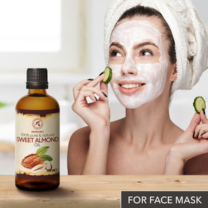 Aromatika Aceite Puro Natural de Almendras Dulces, Aceite Portador 100 ml, Aceite Vegetal Prensado en Frío para Masajes, Cuidado de la Piel y Antienvejecimiento - Product Image 4