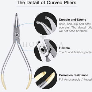 Alicates de ortodoncia más vendidos Material de acero inoxidable duradero Fuente de alimentación manual a un precio económico - Product Image 3