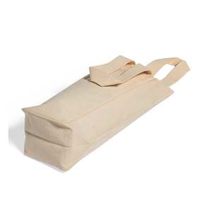 กระเป๋าผ้าแคนวาสใส่ไวน์แบบใช้ซ้ำได้ใบเดียว - Product Image 4