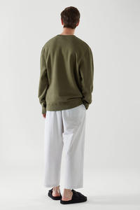 Custom Men's <b>Sweatshirt</b> Streetwear Drop Shoulder Heavyweight Cotton Pullover Oversize Crewneck <b>Sweatshirt</b> <b>Vintage</b> <b>Sweatshirt</b> - Product Image 4