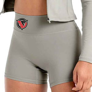 กางเกงขาสั้นเอวสูงสำหรับผู้หญิงกางเกงยิมยกก้นระบายอากาศและไร้รอยต่อสำหรับออกกำลังกายวิ่งโยคะกำหนดโลโก้ได้เอง & สไตล์ใหม่ - Product Image 5