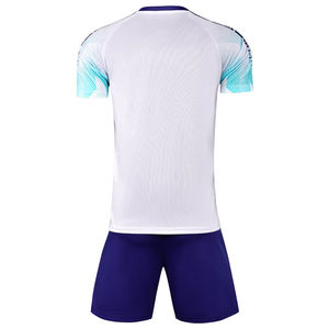 Diseño personalizado y logotipos 100% poliéster sublimación fútbol Jersey Kits equipo personalizado ropa deportiva uniforme de fútbol de los hombres - Product Image 5