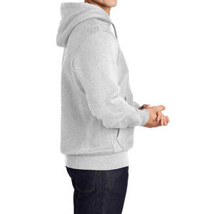 <b>Men</b> Clothes Factory 380gsm Hoodie Custom Heavyweight 100% Cotton <b>Black</b> Blank <b>Fleece</b> Pullover Hoodies Oversized <b>Men's</b> Sweatshirt - Product Image 3