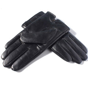 NOUVEAU Gants en PU pour hommes Gants de conduite d'hiver imperméables et chauds Gants en cuir de moto du Pakistan Gants en cuir à écran tactile - Product Image 5