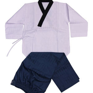 Cinturón de Taekwondo Ligero y Transpirable 100% Algodón, Cómodo, Talla Grande, Unisex, para Entrenamiento, Ropa de Artes Marciales OEM - Product Image 1