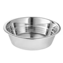 Bol en métal de haute qualité avec support doré, design moderne et luxueux, écologique, pour servir les aliments dans les cuisines, les hôtels et les restaurants - Product Image 6