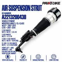 Amortisseur pneumatique avant gauche professionnel OE A2213200438 pour W216 W221 – Pièce de rechange d'atelier en stock