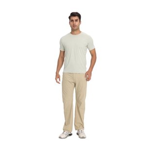 Camiseta de lana merino 100% para hombre, camiseta de manga corta 170GSM, capa Base de lana para hombre, secado rápido, antiolor para viajes, senderismo, tamaño de EE. UU. - Product Image 2