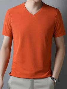 Nuevo estilo de diseño de camiseta para hombre corto personalizado nuevo diseño de buena calidad Stock, ropa a granel, ropa mixta, ropa usada - Product Image 4