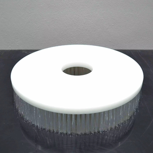 Disc white bristle <b>brush</b> for industrial use - Product Image 1