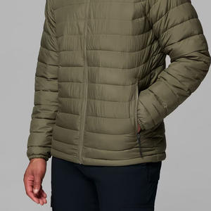 Veste matelassée zippée de haute qualité pour homme, vêtement décontracté, design surdimensionné personnalisé, usage quotidien, veste à capuche simple avec fermeture éclair, 2026 - Product Image 3