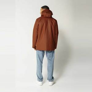 Hombres al por mayor ligero impermeable con capucha impermeable al aire libre impermeable cortavientos personalizado lluvia senderismo chaqueta - Product Image 5