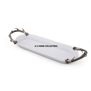 Food Tableware Metal Party Decorations <b>Ramadan</b> Tray Decorative Luxury Design <b>Chocolate</b> Serving Tray - Product Image 2