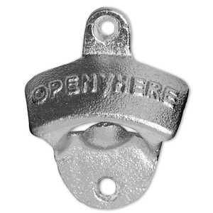 ที่เปิดขวดเบียร์ติดผนังแบบย้อนยุค Wally ทำจากโลหะ พกพาสะดวก สำหรับใช้ในบ้าน บาร์ ร้านอาหาร เหมาะสำหรับใช้เป็นของแจก - Product Image 1