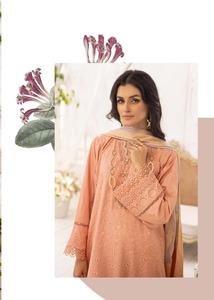 Tissu en lin de haute qualité Salwar Kameez vêtements dames vêtements d'hiver robes mode modeste haute qualité d'exportation inde Pakistan - Product Image 6