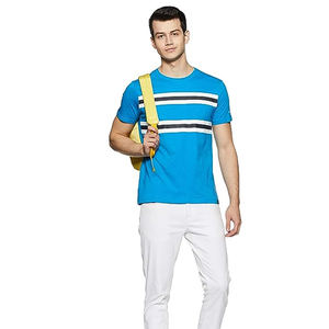 2024 hommes surdimensionné coton T-Shirt décontracté été à manches courtes Gym Fitness vêtements Logo couleur unie grande taille coupe ample en plein air - Product Image 4