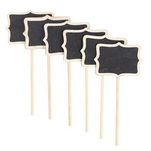 ชุดป้ายไม้ตกแต่งสวน 6 ชิ้น - เพื่อเพิ่มความสวยงามให้กับสวนของคุณ - Product Image 3