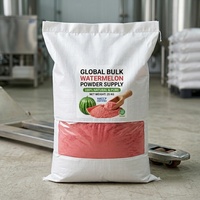 Astrawell 100% Zuivere Watermeloen Fruitpoeder Zonder Toegevoegde Suiker Natuurlijk Roze Watermeloenpoeder Clean Label Ingrediënt Groothandel