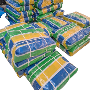 Tela de malla impermeable tratada UV de lona HDPE superfuerte en estilo llano - Product Image 1