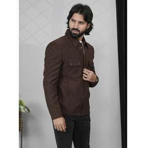 Blazer Marrón Elegante para Hombre, Chaqueta Casual con Diseño Elegante para Reuniones y Eventos Corporativos a Precio de Descuento - Product Image 2