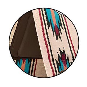Tapis de selle en laine haute densité de qualité supérieure pour le confort et la performance Couches respirantes avec doublure en tissu pour l'équitation - Product Image 5