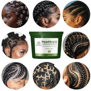 Gel Fijador Orgánico de 64 oz, Sin Grasa, Fijación Fuerte, Sin Escamas, para Trenzadores Profesionales, Cabello Encrespado - Product Image 5