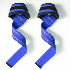 Muñequeras de gimnasio de entrenamiento de color de buena calidad impresas personalizadas muñequeras de levantamiento de pesas - Product Image 1