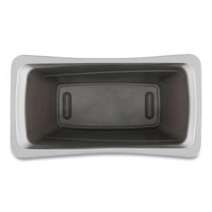 Contenedor de Basura Delgado Boardwalk de 23 Galones, HDPE, Gris, Material PP, para Oficina, Cocina, Exteriores, Espacios Públicos, Restaurantes - Product Image 6