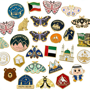 Distintivo in Metallo Smaltato con Logo Personalizzato, Design Personalizzato in Lega di Zinco, Regalo Aziendale Premium Classico per Promozione Commerciale - Product Image 5