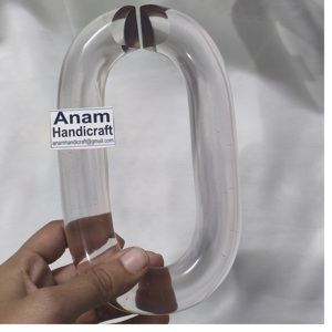 Chaîne en acrylique moderne personnalisée Accents muraux faits à la main en résine ornementale moderne suspendue pour la décoration intérieure Diwali Festival Ready - Product Image 1