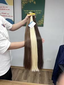 Pleine Cuticule Doux Vierge Remy Cheveux En Vrac Russe Slave Cheveux Humains En Vrac Pleine Longueur pour La Russie Cheveux Avec Prix D'usine - Product Image 5