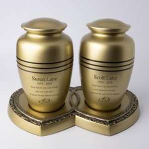 Urnes de crémation en laiton élégantes et élégantes avec des designs modernes et des finitions haut de gamme pour un souvenir chéri - Product Image 3